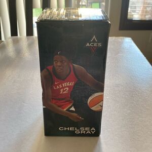 WNBA Chelsea Gray Las Vegas Aces 2022 World Champions Bobblehead New in the Box.